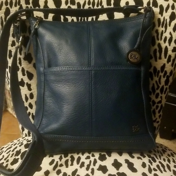 The Sak Handbags - The Sak Iris Leather  Crossbody /Shoulder Bag EUC